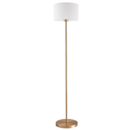 LED vloerlamp TUNJA 1xE27/20W/230V Ø 30 cm goud/wit