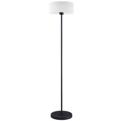 LED vloerlamp TUNJA 1xE27/20W/230V Ø 30 cm zwart/wit
