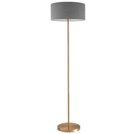 LED vloerlamp TUNJA 1xE27/20W/230V Ø 38 cm goud/grijs