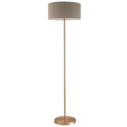 LED vloerlamp TUNJA 1xE27/20W/230V Ø 38 cm goud/taupe