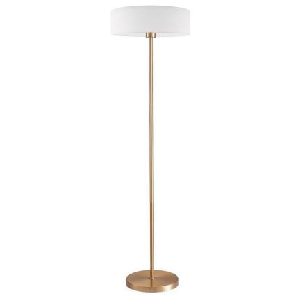 LED vloerlamp TUNJA 1xE27/20W/230V Ø 38 cm goud/wit