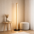 LED vloerlamp VERDE LED/18W/230V 3000K eiken/zwart