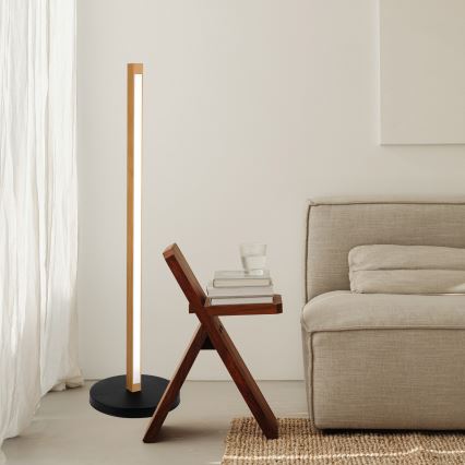 LED vloerlamp VERDE LED/18W/230V 3000K eiken/zwart