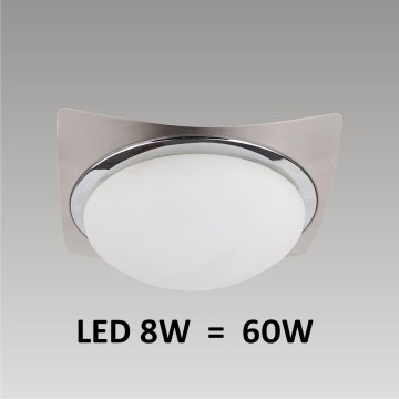 LED Wand- en plafondlamp LENS 1xLED/8W 170mm