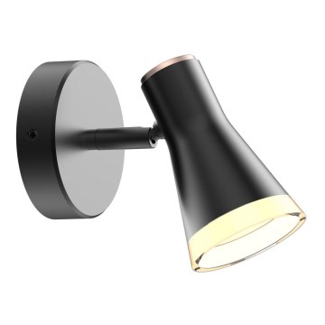 LED Wand Spot BERG LED/4,2W/230V zwart