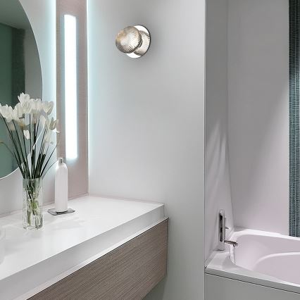LED wand verlichting BOLLA LED/3W/230V glanzend chroom