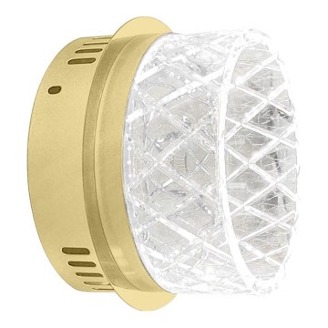 LED wand verlichting ELEGANCE LED/9W/230V goud