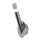 LED wand verlichting ICE LED/5W/230V glanzend chroom