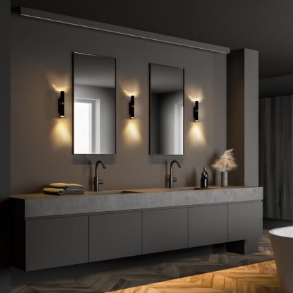 LED wand verlichting LAGOS 2xG9/3W/230V 4000K zwart/goud