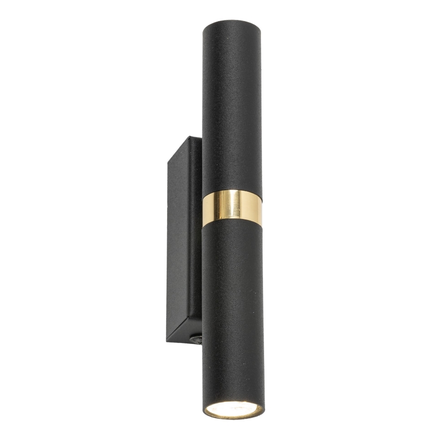 LED wand verlichting LAGOS 2xG9/3W/230V 4000K zwart/goud