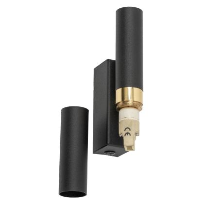 LED wand verlichting LAGOS 2xG9/3W/230V 4000K zwart/goud