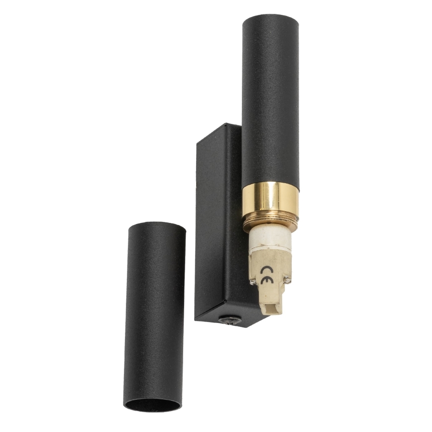 LED wand verlichting LAGOS 2xG9/3W/230V 4000K zwart/goud