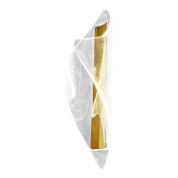 LED wand verlichting LARGO LED/8W/230V goud