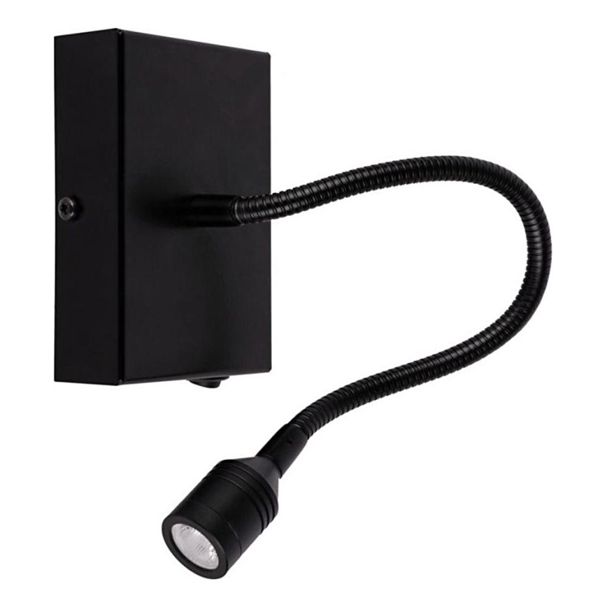 LED wand verlichting LECTOR LED/2,5W/230V zwart