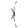 LED wand verlichting LED/12W/230V 3000-6000K zwart