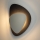 LED wand verlichting PEDRA LED/7W/230V zwart/beige