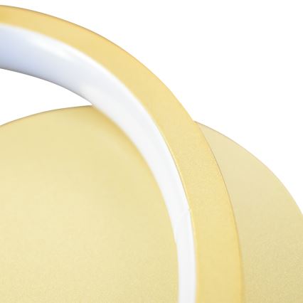 LED wand verlichting ROTONDA LED/7W/230V goud