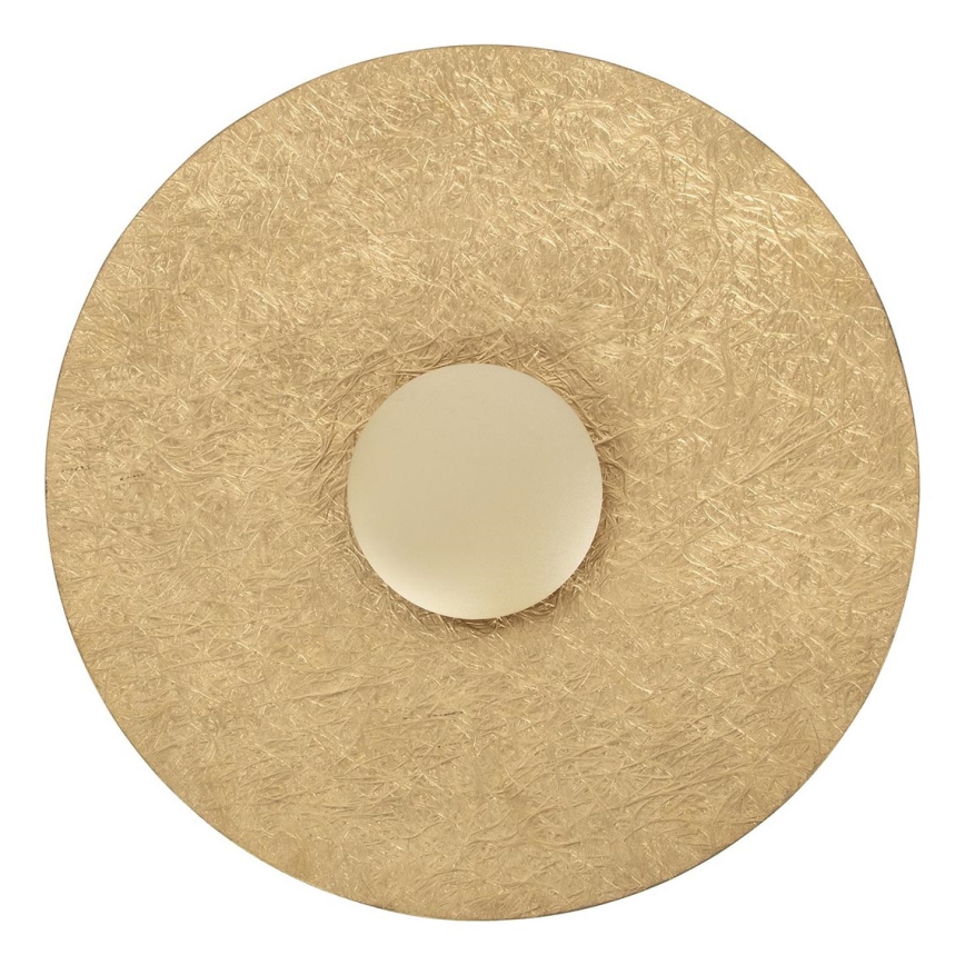 LED wand verlichting SOLE LED/16W/230V diameter 65 cm goud