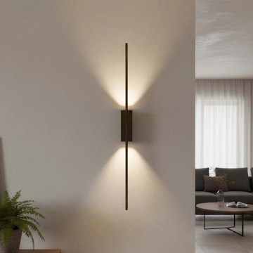 LED-wandlamp AISHA 12W/230V 4000K zwart