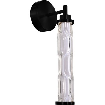 LED wandlamp CORTE LED/10W/230V zwart