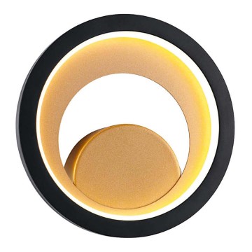 LED Wandlamp CRYPTIC LED/8,5W/230V zwart/goud