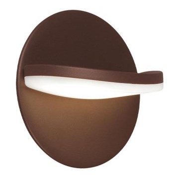LED-wandlamp LETTY LED/16W/230V bruin