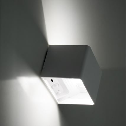 LED Dimbaar wand aanraken lamp met sensor MIRI LED/2,5W/3,7V 3000/4000/6400K 4000 mAh wit