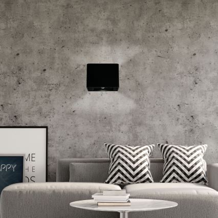 LED Dimbaar wand aanraken lamp met sensor MIRI LED/2,5W/3,7V 3000/4000/6400K 4000 mAh zwart