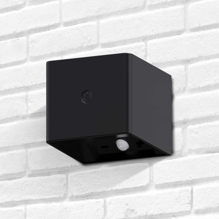 LED Dimbaar wand aanraken lamp met sensor MIRI LED/2,5W/3,7V 3000/4000/6400K 4000 mAh zwart