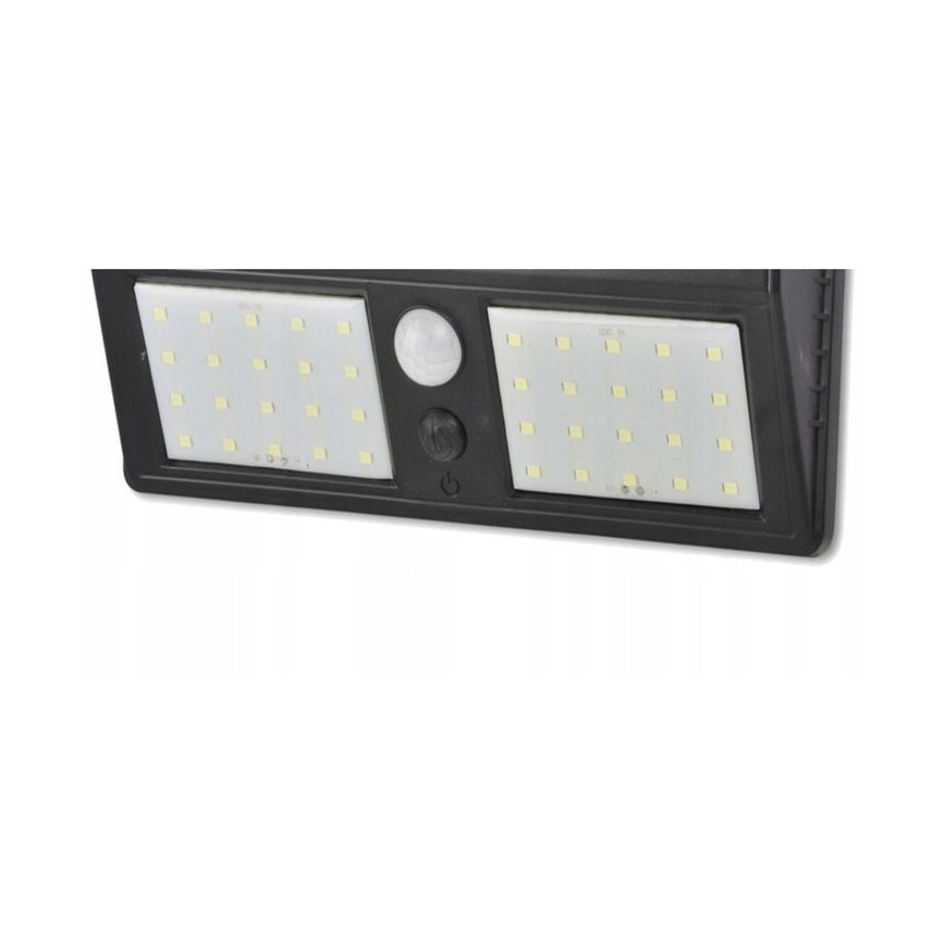 LED-wandlamp op zonne-energie met sensor LED/1,2W/3,7V 1200 mAh IP44