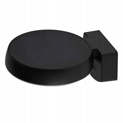 Dimbare LED-zonne-wandlamp met sensor LED/3W/3,7V 1800 mAh IP54 zwart