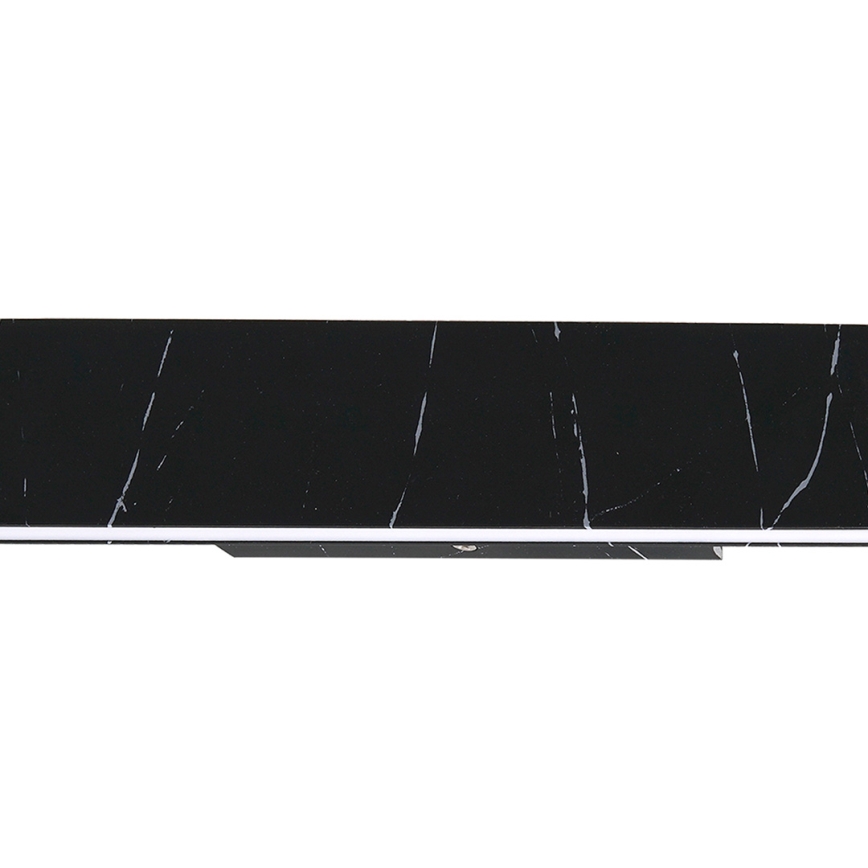 LED Wandlamp PIERCE LED/12W/230V 30 cm zwart