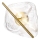 LED-wandlamp RELAX LED/5W/230V goud/wit