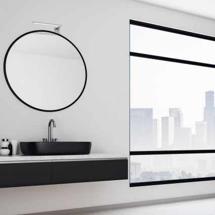 LED-wandlamp voor badkamer SHINE LED/11W/230V 45 cm IP44 glanzend chroom