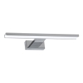 LED-wandlamp voor badkamer SHINE LED/7W/230V 30 cm IP44 glanzend chroom
