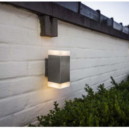 LED Wandlamp voor buiten 2x LED / 4W / 230V IP44