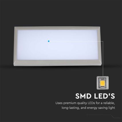 LED Wandlamp voor buiten LED/12W/230V 3000K IP65