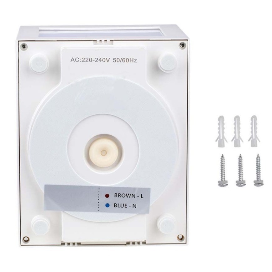 LED Wandlamp voor buiten LED/12W/230V 3000K IP65 wit