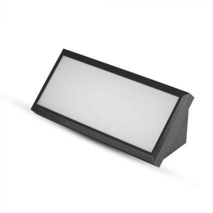 LED Wandlamp voor buiten LED/12W/230V 3000K IP65 zwart