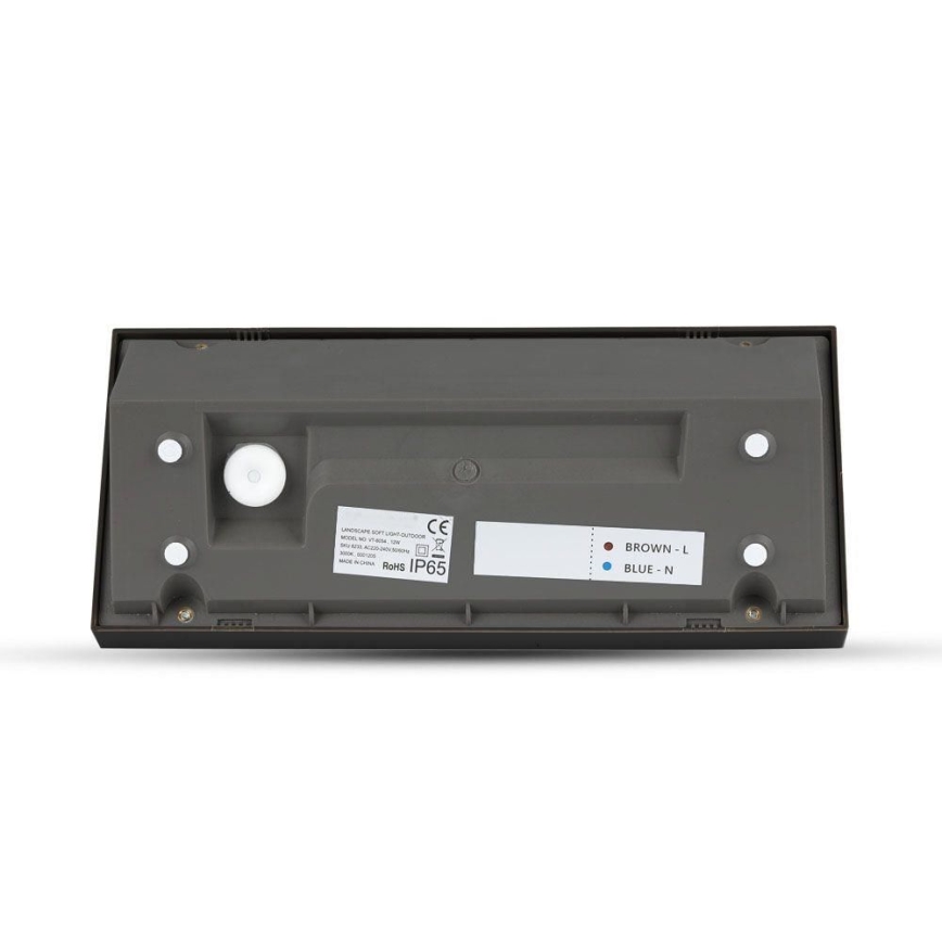 LED Wandlamp voor buiten LED/12W/230V 4000K IP65 zwart