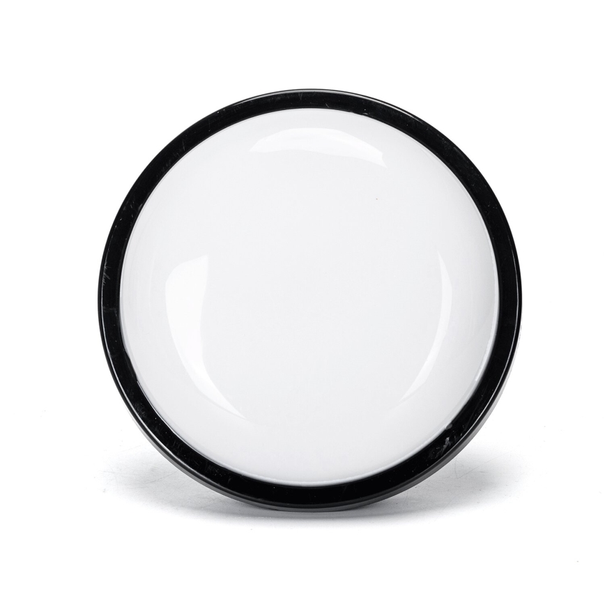 LED Wandlamp voor buiten LED/15W/230V 6500K diameter 15,5 cm zwart IP65