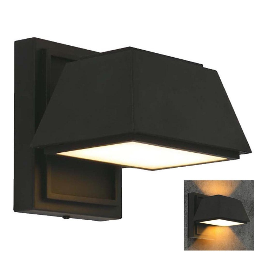 LED Wandlamp voor buiten LED/15W/230V IP65 3000K zwart