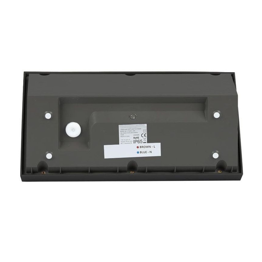 LED Wandlamp voor buiten LED/20W/230V 3000K IP65 zwart