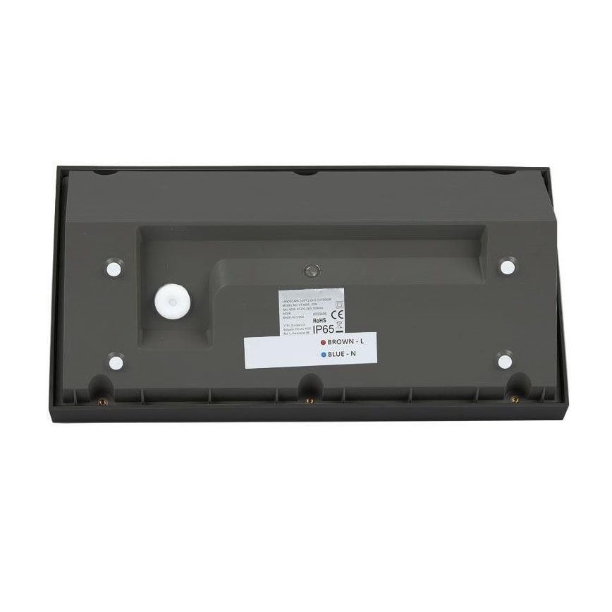 LED Wandlamp voor buiten LED/20W/230V 6400K IP65 zwart