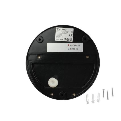 LED Wandlamp voor buiten LED/3W/230V 4000K IP65 zwart