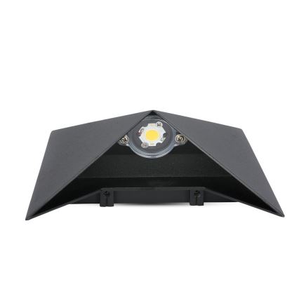 LED Wandlamp voor buiten LED/5W/230V 3000K IP65 zwart