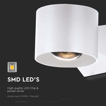 LED Wandlamp voor buiten LED/5W/230V 4000K IP65 wit