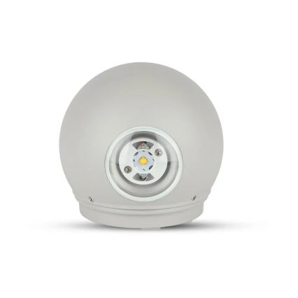 LED Wandlamp voor buiten LED/6W/230V 3000K IP65 grijs