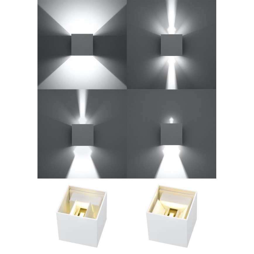 LED Wandlamp voor buiten LUCA LED/6W/230V IP54