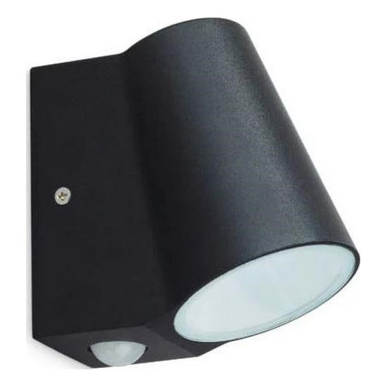 LED Wandlamp voor buiten met sensor BUNOL LED/6W/230V IP44 zwart